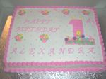 Birthday Cake - Alexandra